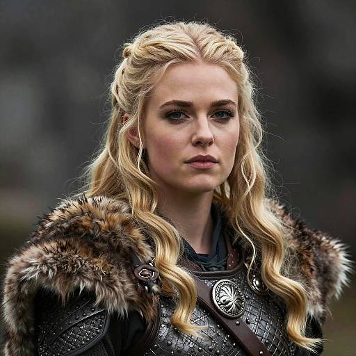 Viking Woman Warrior Portrait