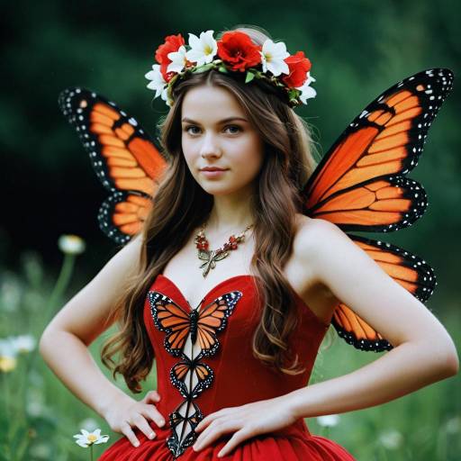 Enchanting Fairy in Renaissance Costume