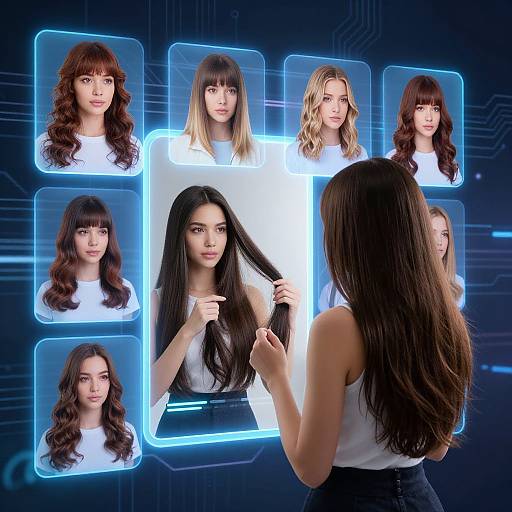 Virtual Hairstyle Try-On Simulation