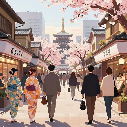 Tokyo Market: Ancient Meets Futuristic