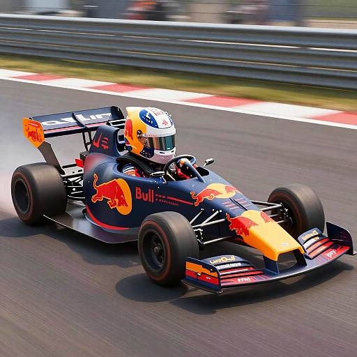 Dynamic Red Bull Racing Driver