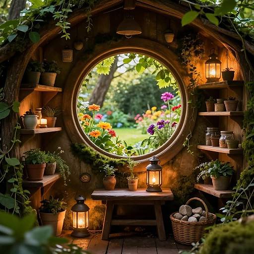 Cozy Enchanted Fairy Forest House