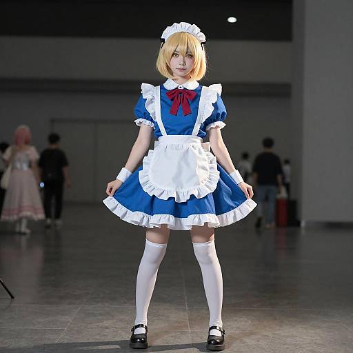 Cosplay photo of mugetsu (touhou). Costume clothes