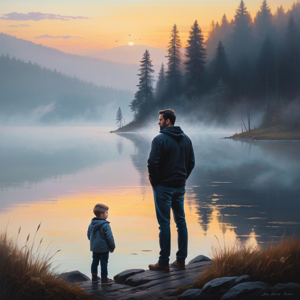 The Complexity of Fatherhood at Dusk