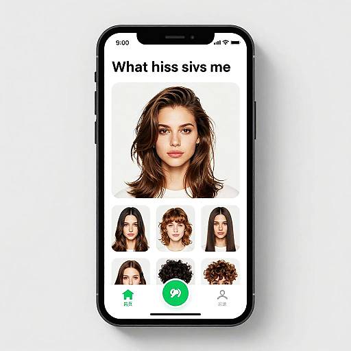 Interactive 3D Hairstyle Try-On App
