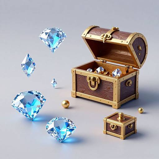 Intricate Magical 3D Items Collection