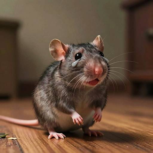 Emotional Crying Rat Meme