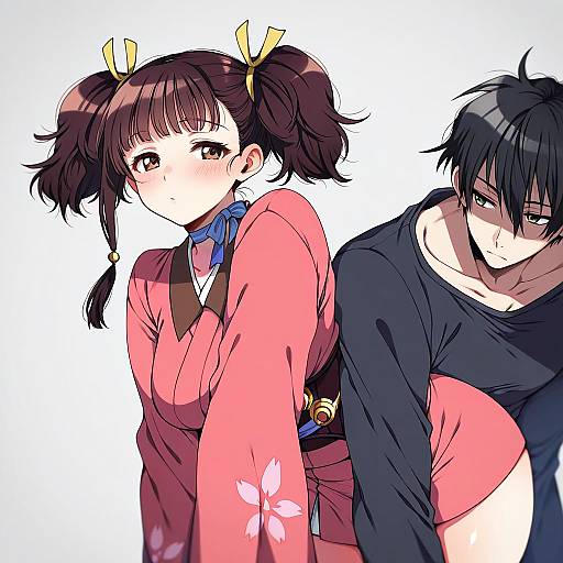 Illustration of Mumei (kabaneri), koutetsujou no kabaneri in the style of Muroku (aimichiyo0526)