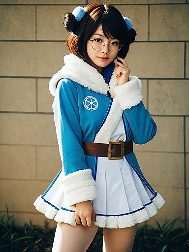 Realistic Mei Yoneme Cosplay Photo