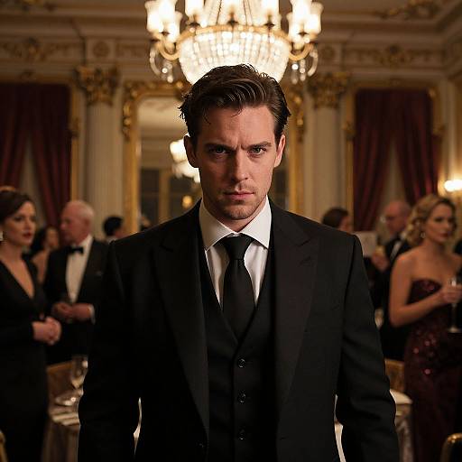 Cunning Spy at Lavish Noir Gala