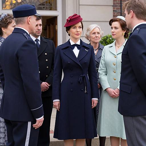 Elegant Period Gathering with Mary Poppins