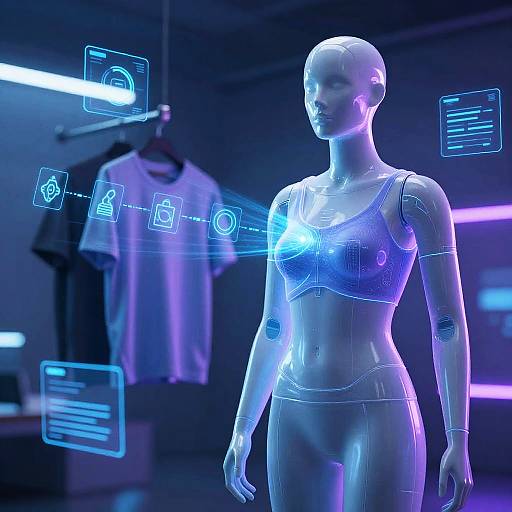 AI Hologram Clothing Removal Art