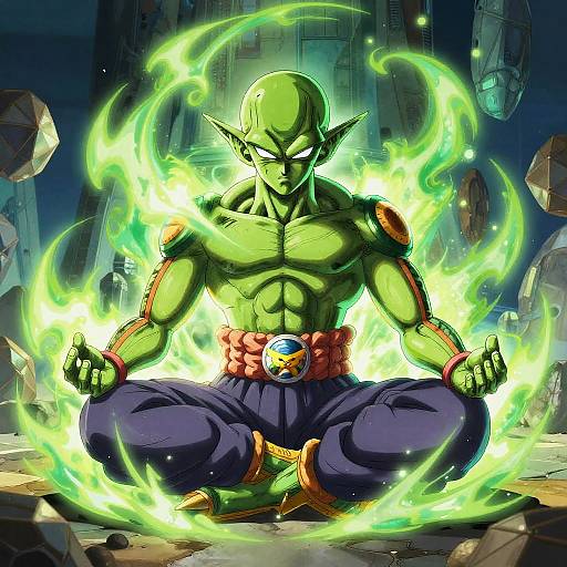 Piccolo Meditative Sci-Fi Portrait