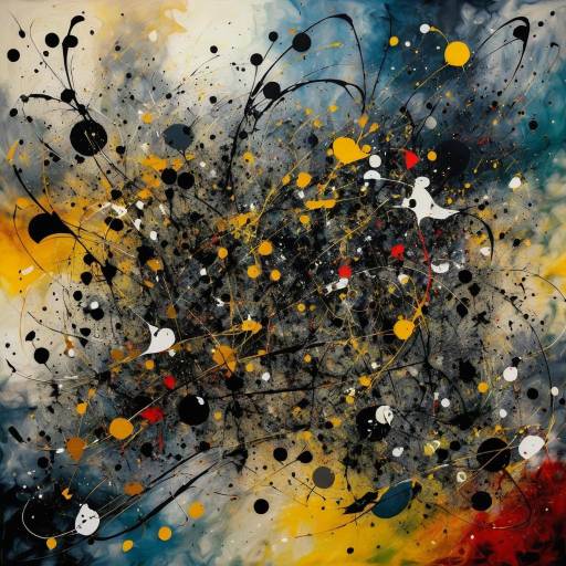 Abstract Chaotic Transformation Painting