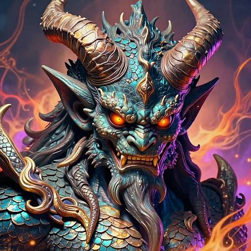 Divine Colossal Monster Portrait