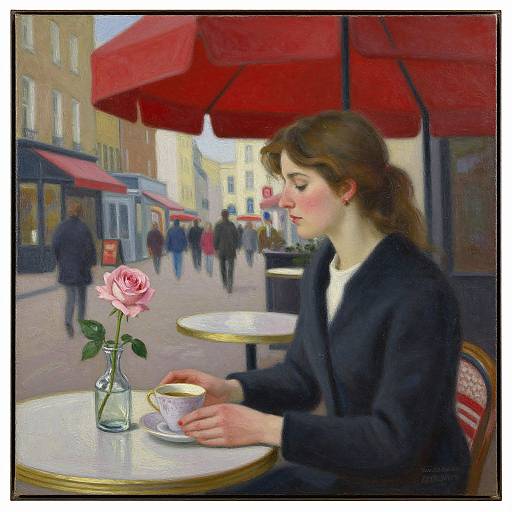 Rose in London Cafe Scene