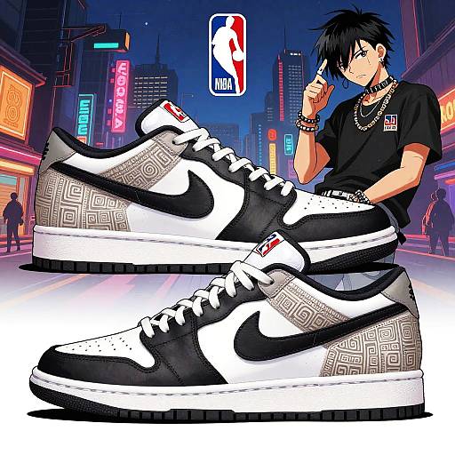 Fantasy JRPG Urban Hip Hop Sneakers