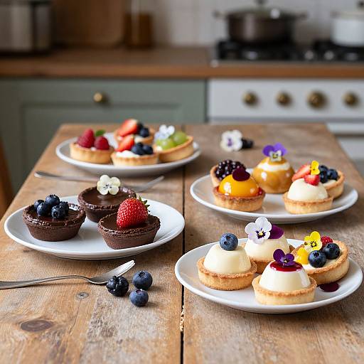 Elegant Italian Dessert Display