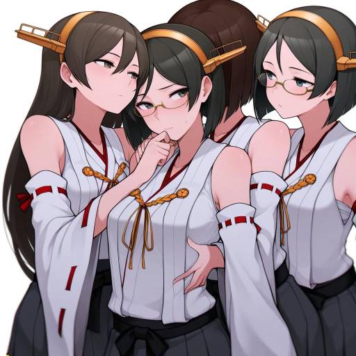 Yuri Gathering of Four Girls