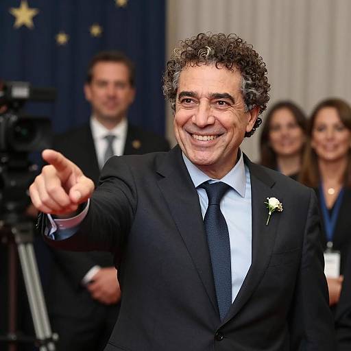 Confident Man in a Suit Portrait