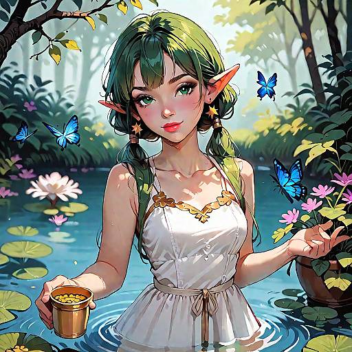 Leprechaun with Pot of Gold