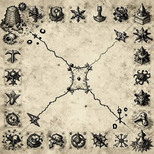 Descender D&D Trail Battlemap