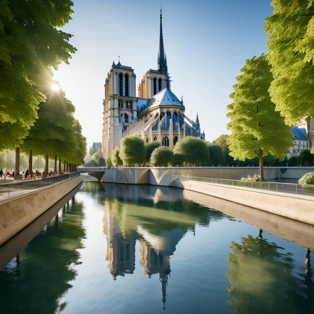 Hyperrealistic Notre Dame by Renzo Piano