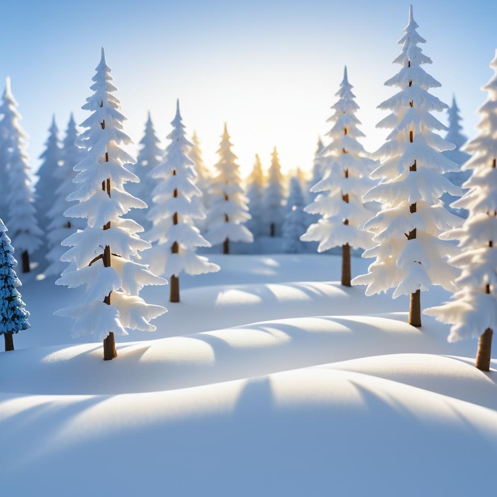 Miniature Winter Forest Inspired by Pan's Labyrinth