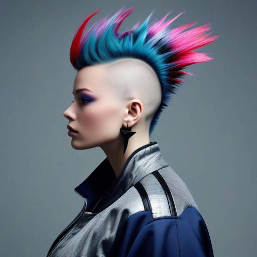 Urban Chic: Mohawk Photo Shoot Inspiration
