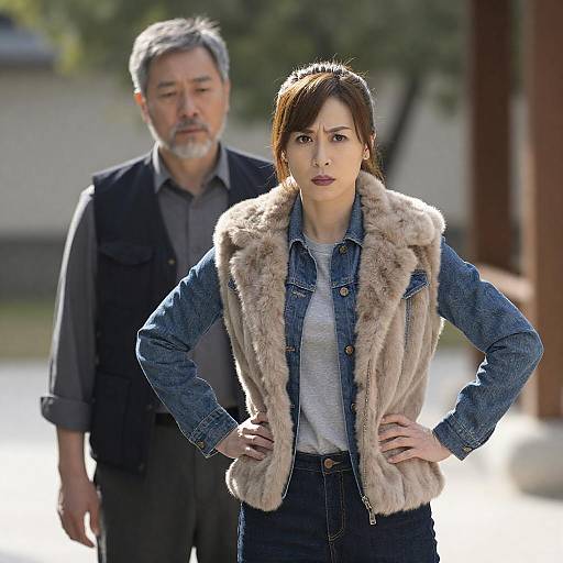 Intense Outdoor Portrait of Duo