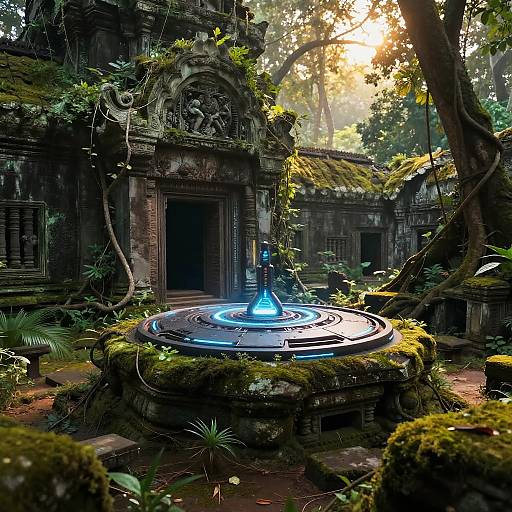 Ancient Ruins Teleportation Pad