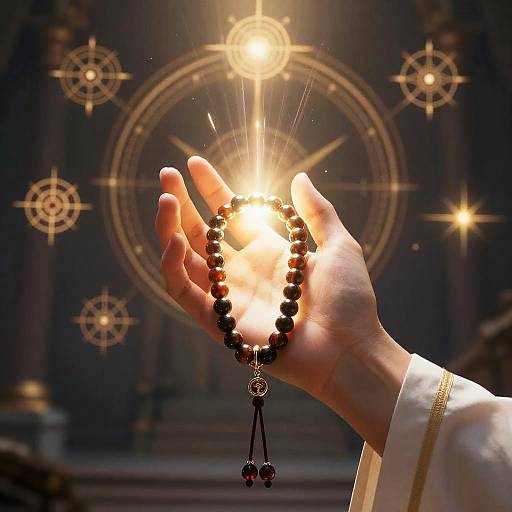 Radiant Cleric's Prayer Beads
