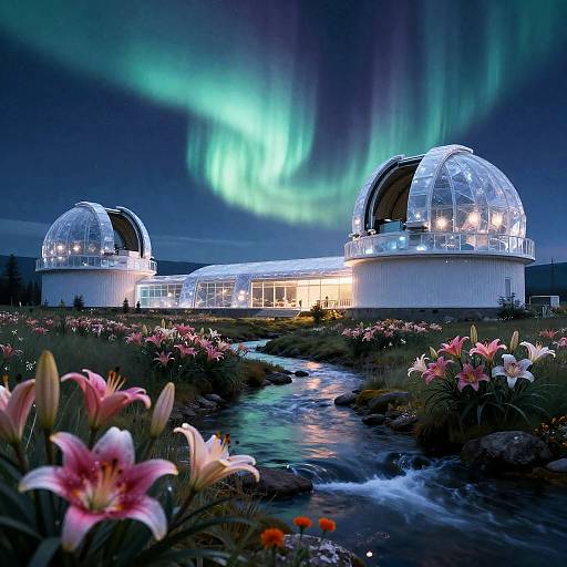 Crystal Observatories on Aurora Plateau
