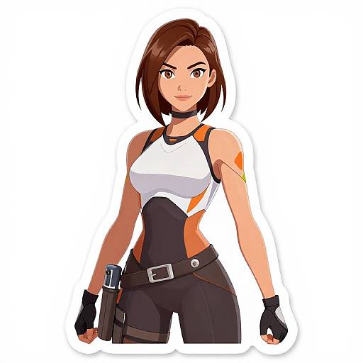 Atticus Finch Mei Anime Sticker