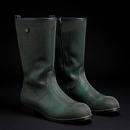 Hyper-Realistic Slavic Chainmail Boots