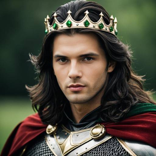 Realistic Male Goddess Costume Portrait