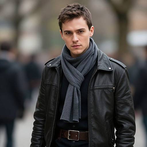 Realistic Lucas Sinclair Casual Portrait