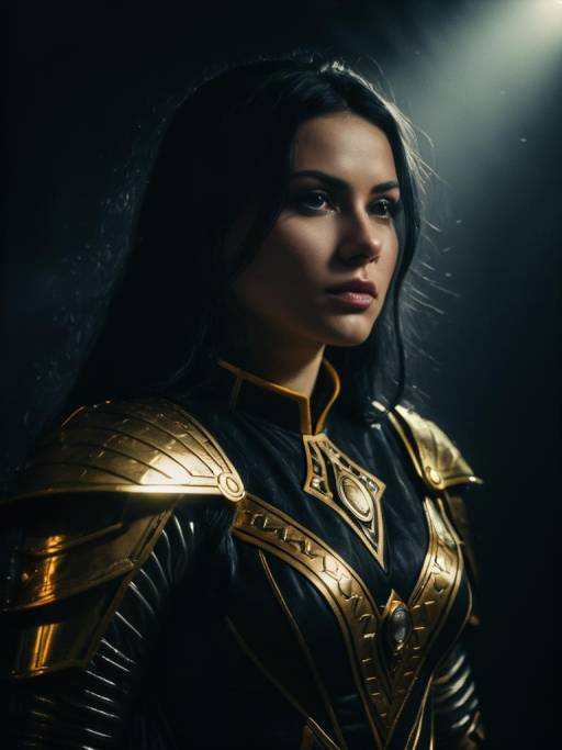 Cosplay Woman in Prospera Mercury Costume