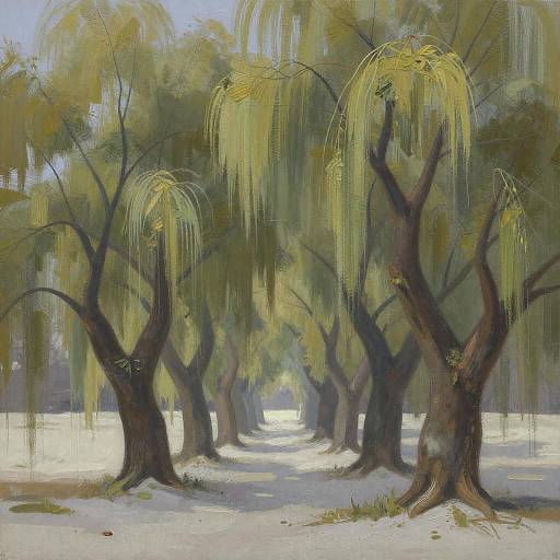 Volumetric Winter in Ancient Willow Grove