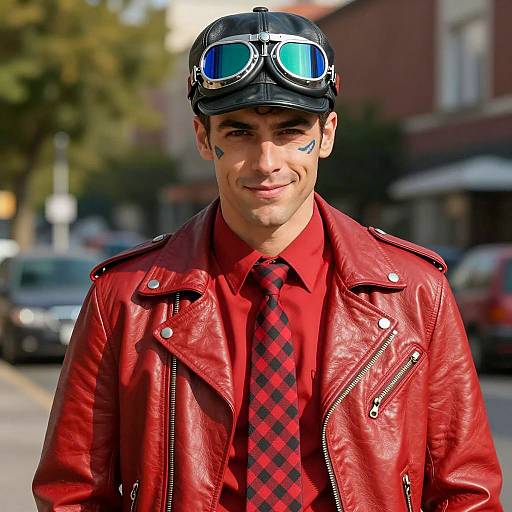 Steampunk Inspired Die Hard Costume Portrait