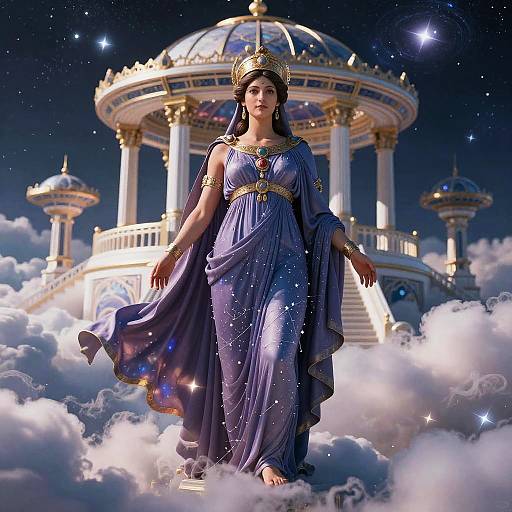 Hera, Goddess of Marriage and Stars