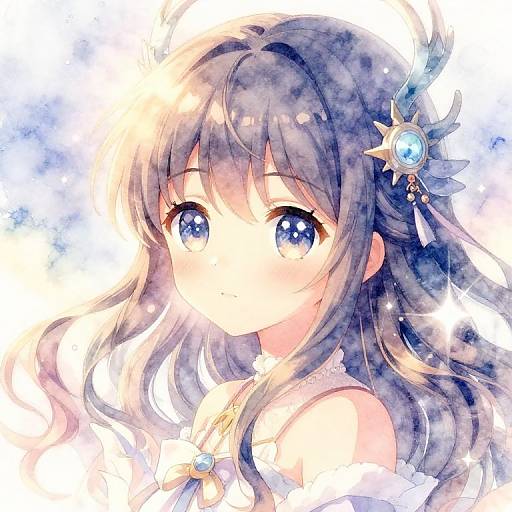 Create Whimsical Anime Character Portrait