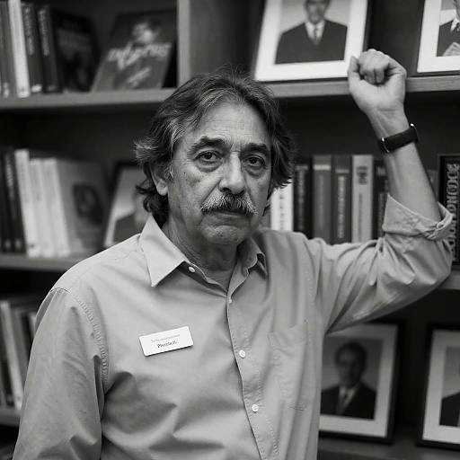 Intense Portrait of an Elderly Man