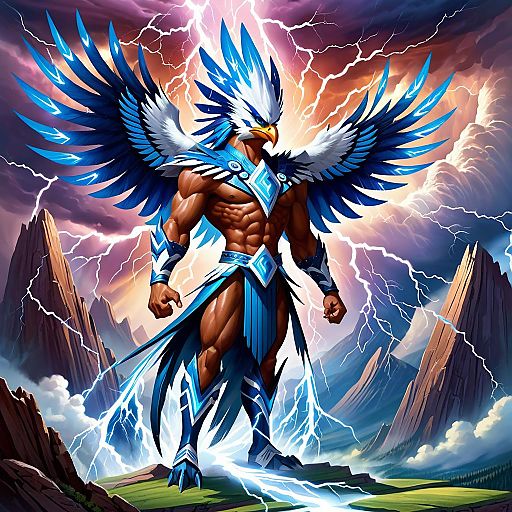 Ethereal Thunderbird: Storm Spirit Awaits