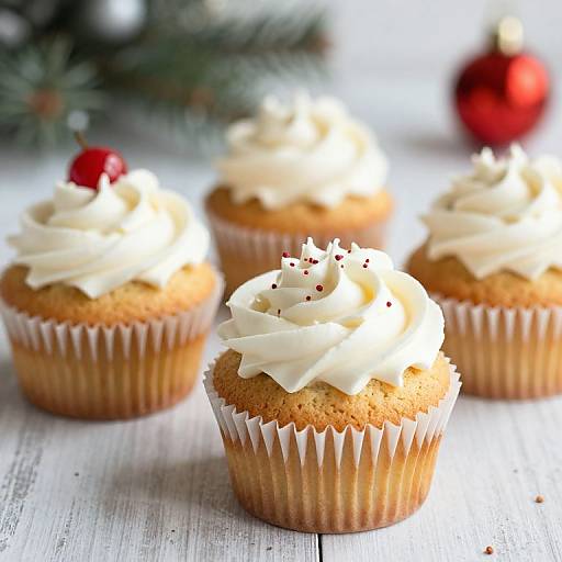Kefir Christmas Cupcakes Celebration