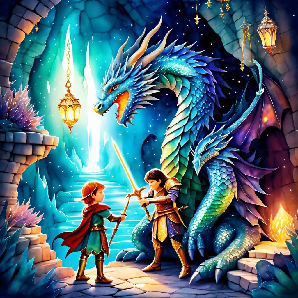 Brave Knight and Wise Dragon Encounter