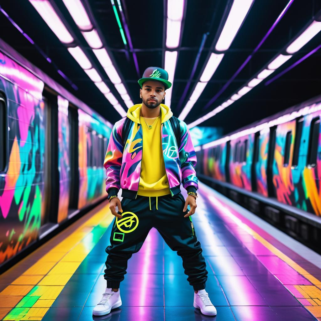 Dynamic Urban Dance in Subway Station