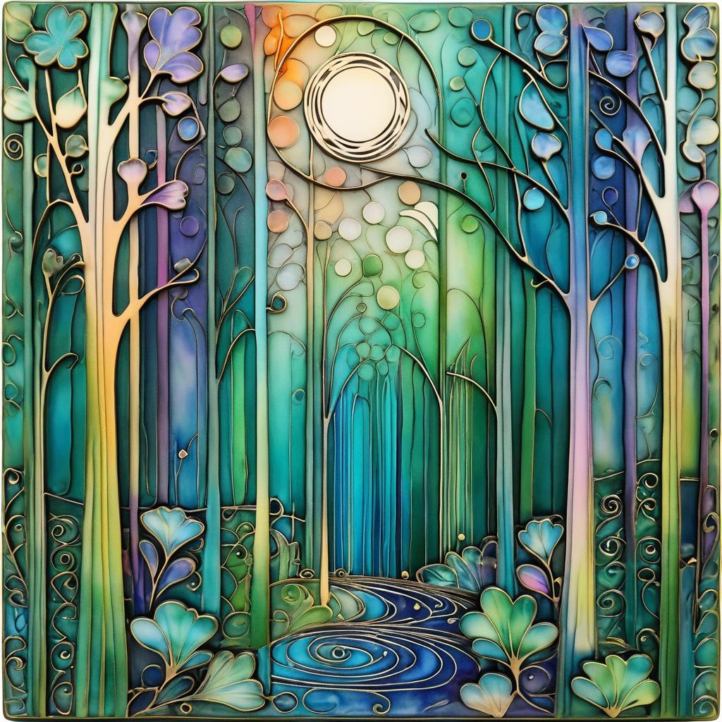 Charming Fairy in Enchanted Forest Art