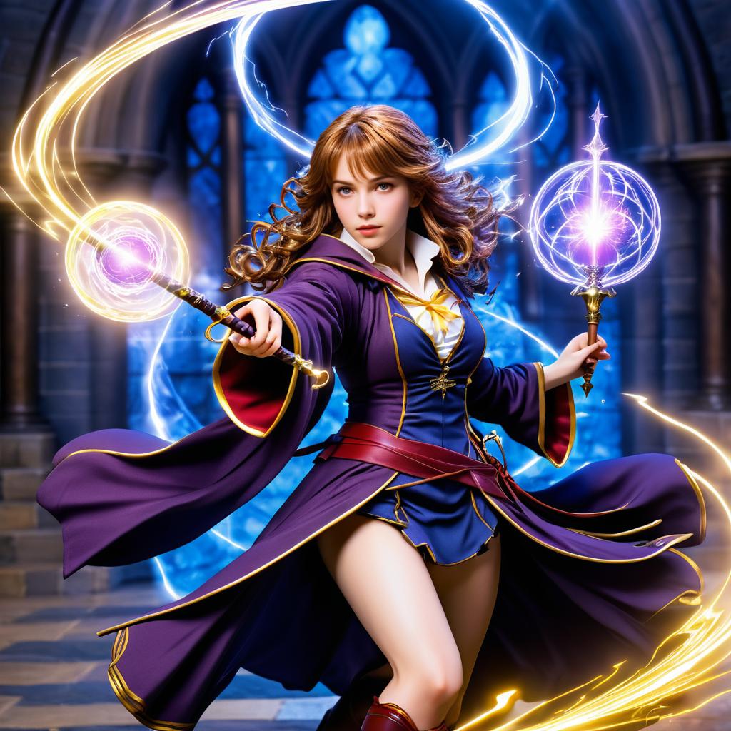 Seductive Mage Duel Inspired by Hermione