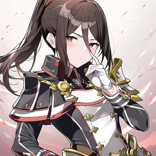 Illustration of Morag ladair (xenoblade), xenoblade chronicles (series) in the style of Mitsudoue